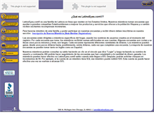 Tablet Screenshot of latinoeyes.com